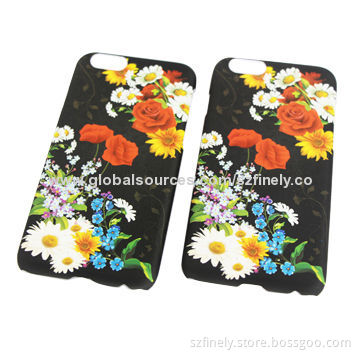 PC Cases for iPhone 6, Water-transfer Printing with Different Oil Finished, Touch Feeling